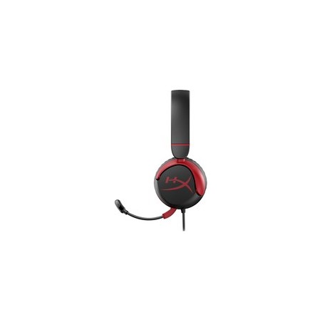 "Cloud Mini Wired Headset Black - High-Quality Audio & Comfort for All-Day Use"